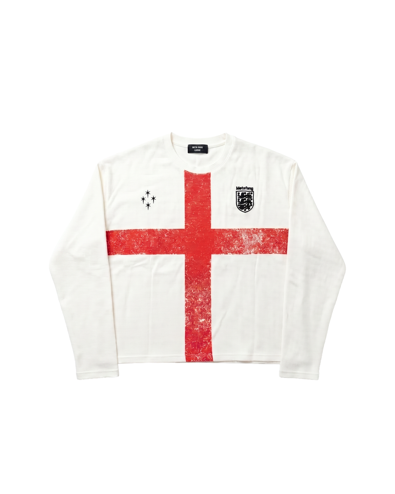 ENGLAND WAFFLE SWEATSHIRT