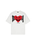 LUVFANG HEART TEE META FANG