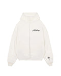 OFTD OFF WHITE ZIP UP META FANG