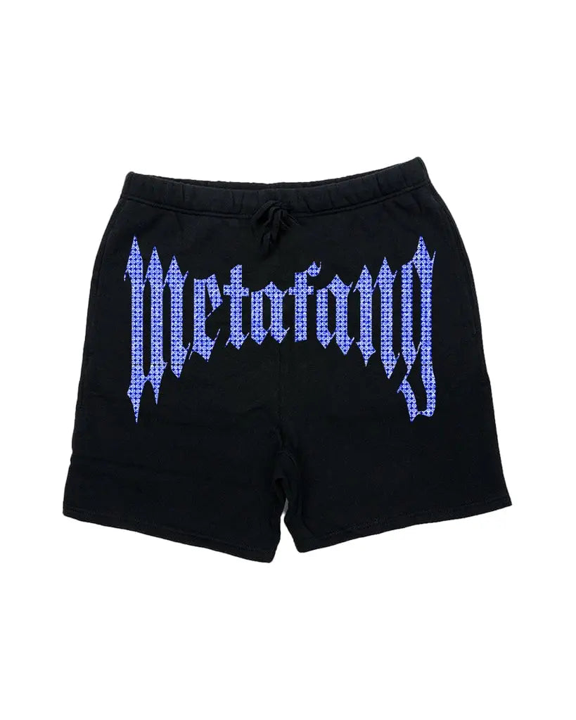 SAPPHIRE RHINESTONE SHORT META FANG