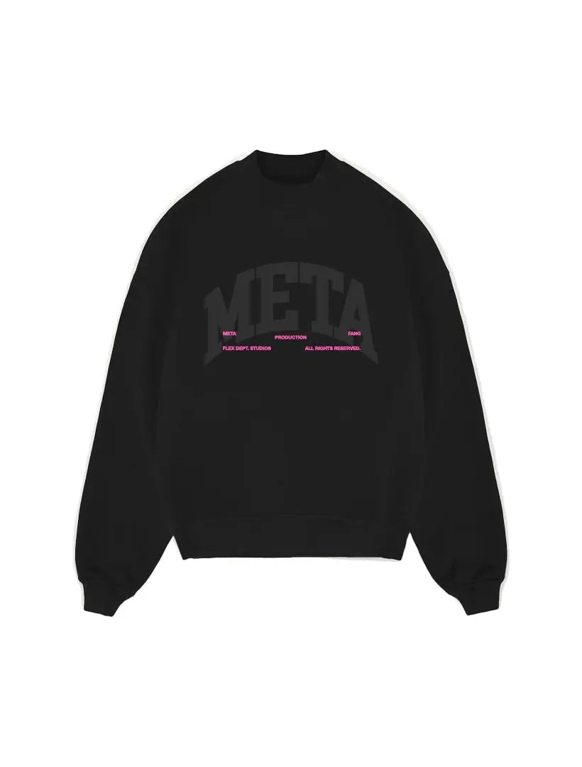 META COLLEGE SWEATSHIRT META FANG
