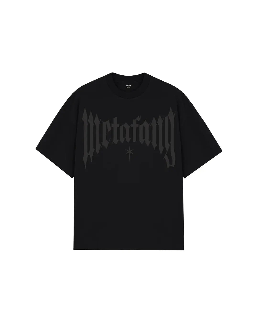 BLACK ON BLACK IMPERIAL TEE META FANG