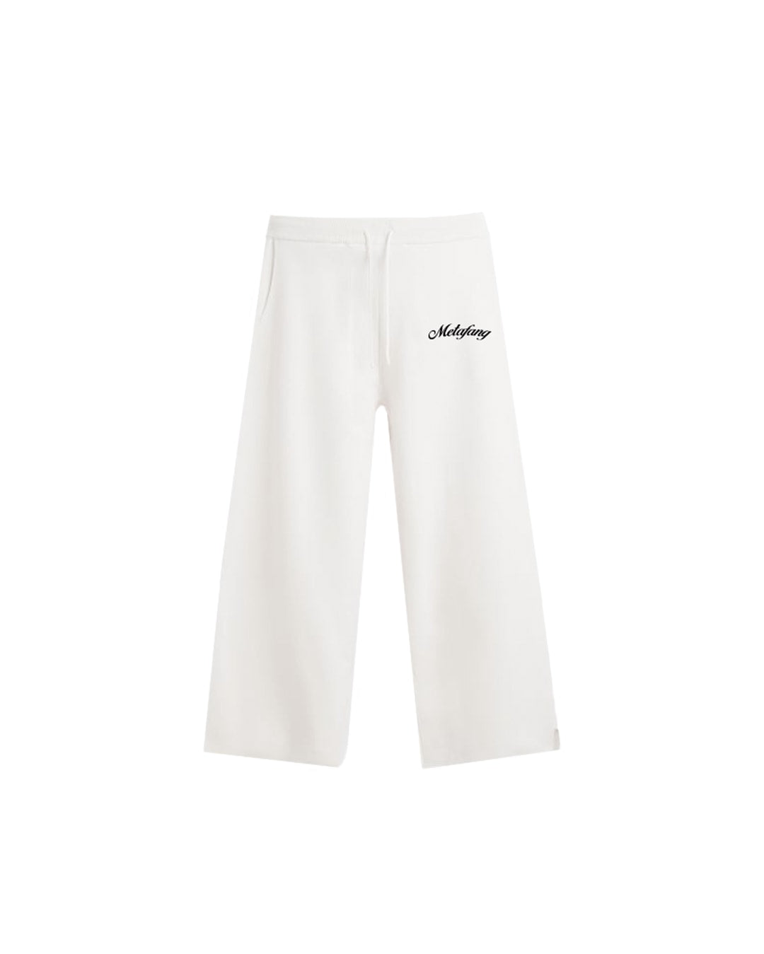 ITALIC WHITE SWEATPANT META FANG