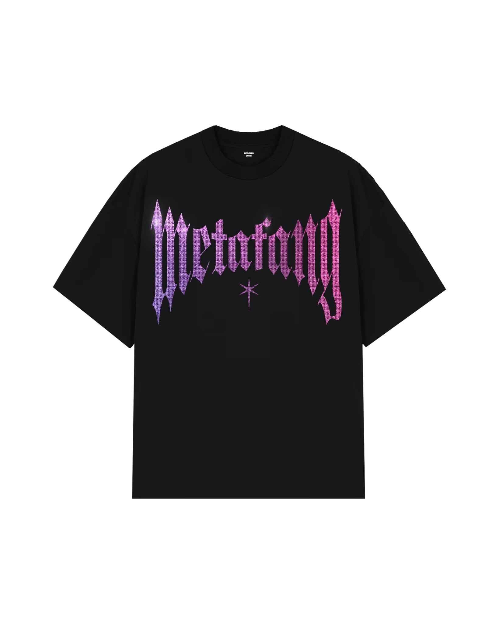 SHIBUYA RHINESTONE TEE META FANG