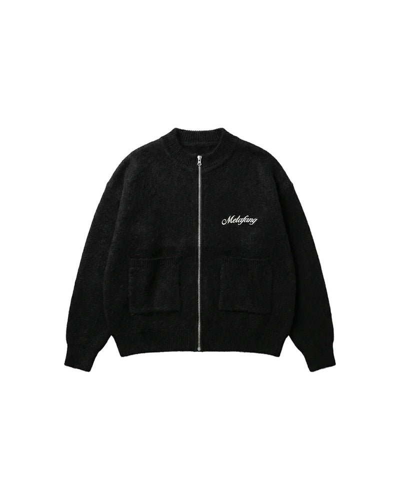 METAFANG ZIP CARDIGAN